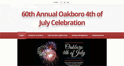 Desktop Screenshot of oakboro4th.com